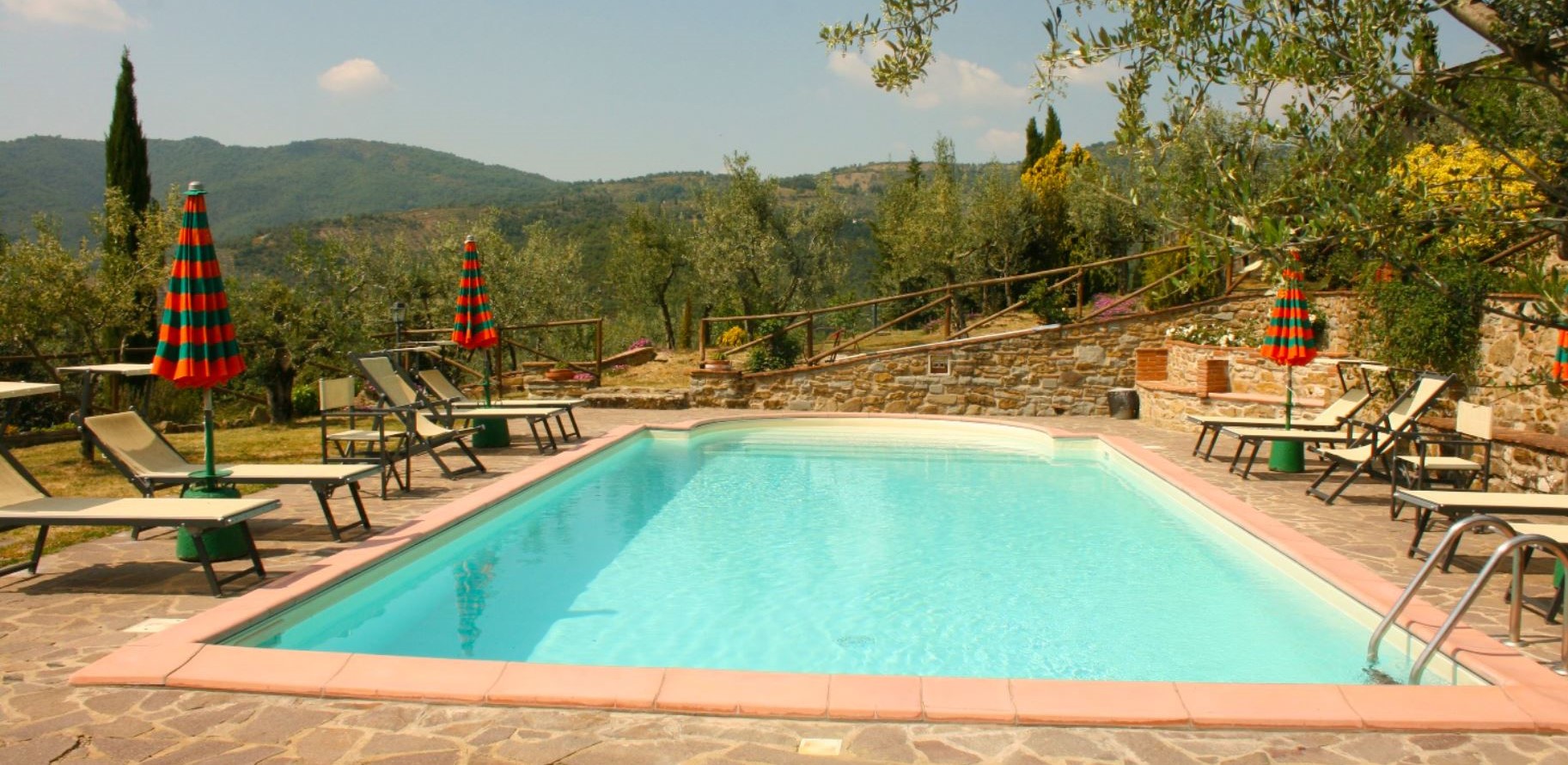 196_Casa Montanina vakantiehuis met prive zwembad Toscane Arezzo kleinschalige agriturimso