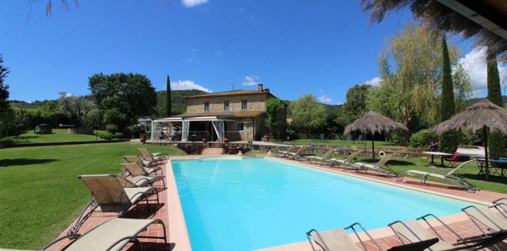 247_vakantiewoning, Luxe vakantiehuis met privë zwembad, Toscane, Valdichiana, Arezzo, Villa la Quiete, Italie 1