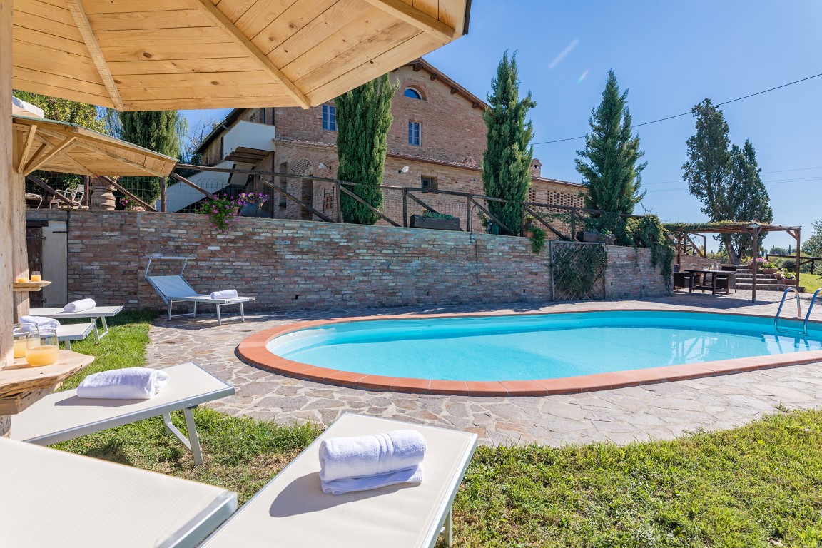 306_Vakantiewoning, Toscane, vakantiehuis met privé zwembad, Siena, Montepulciano, Buonconvento, Crete, Casa Albereta, appartementen Italië 12