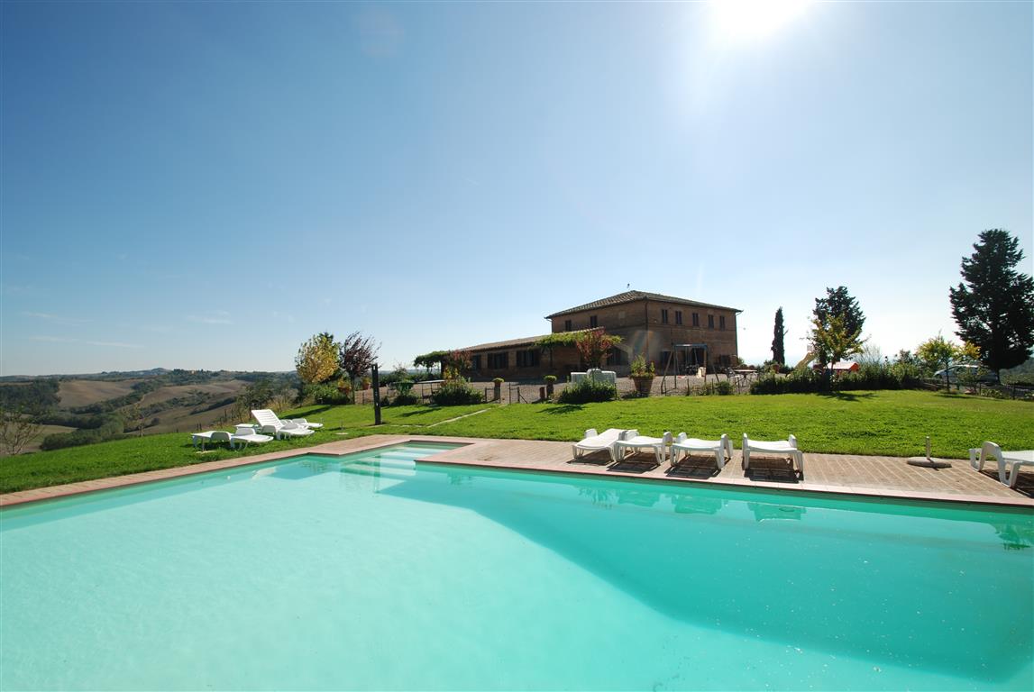 63_Agriturismo, vakantiehuis met zwembad, Toscane, Siena, Buonconvento, San Lorenzo, Italië, 1