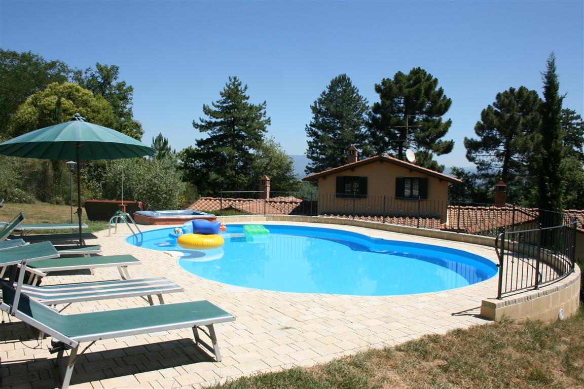 213_Vakantiewoning, vakantiehuis met privÃ© zwembad, Toscane, Arezzo, Villino Alba, Speeltuin, ItaliÃ« 2