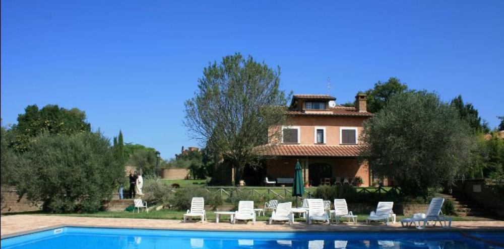 256_vakantiewoning, vakantiehuis met zwembad, Lazio, Viterbo, Rome, Villa Iris, ItaliÃ« 1