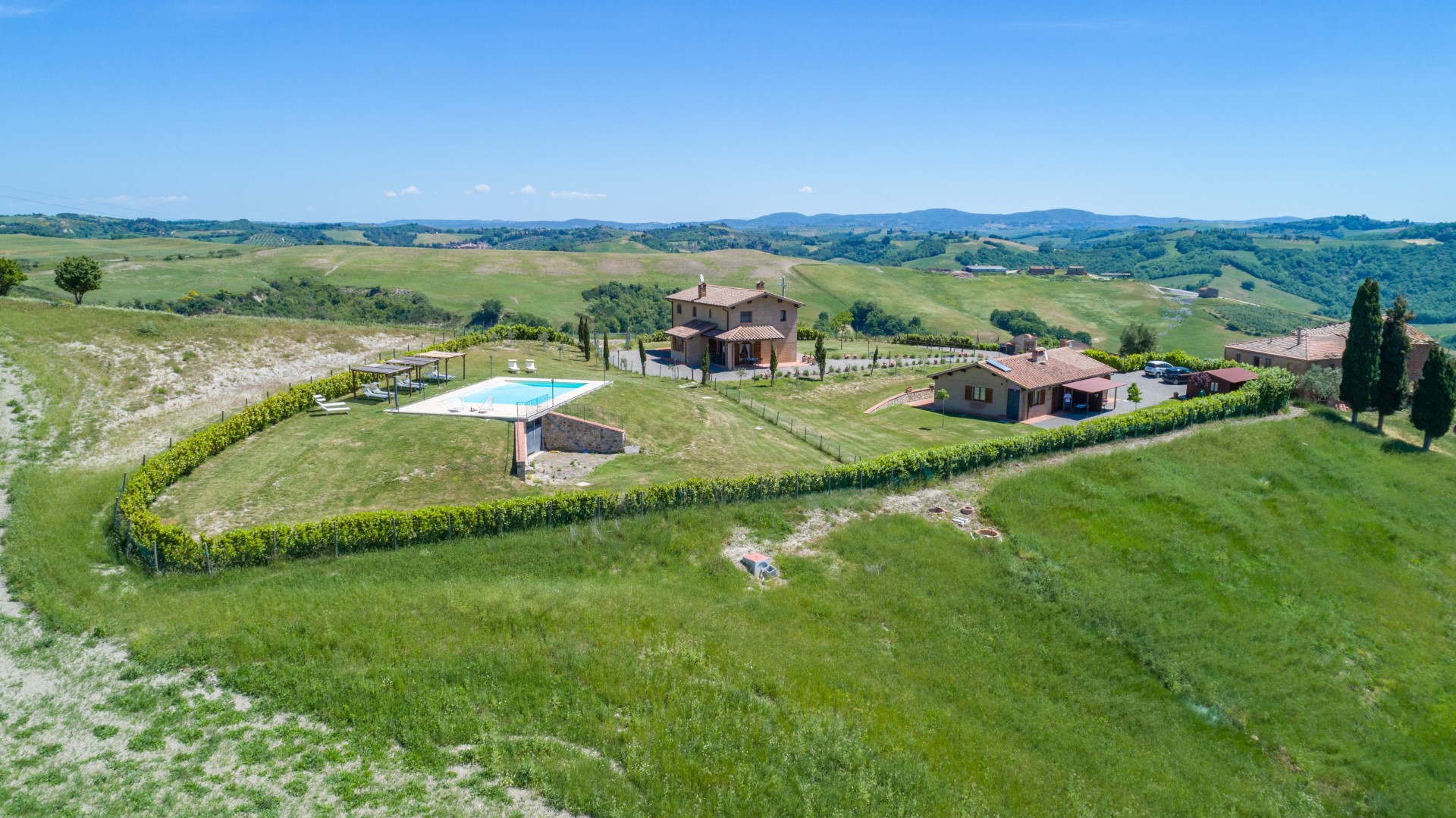 330_185bd25_Agriturismo, vakantiehuis met zwembad, kleinschalig, Toscane, Buonconvento, Siena, Podere Torricella, Italie (19)