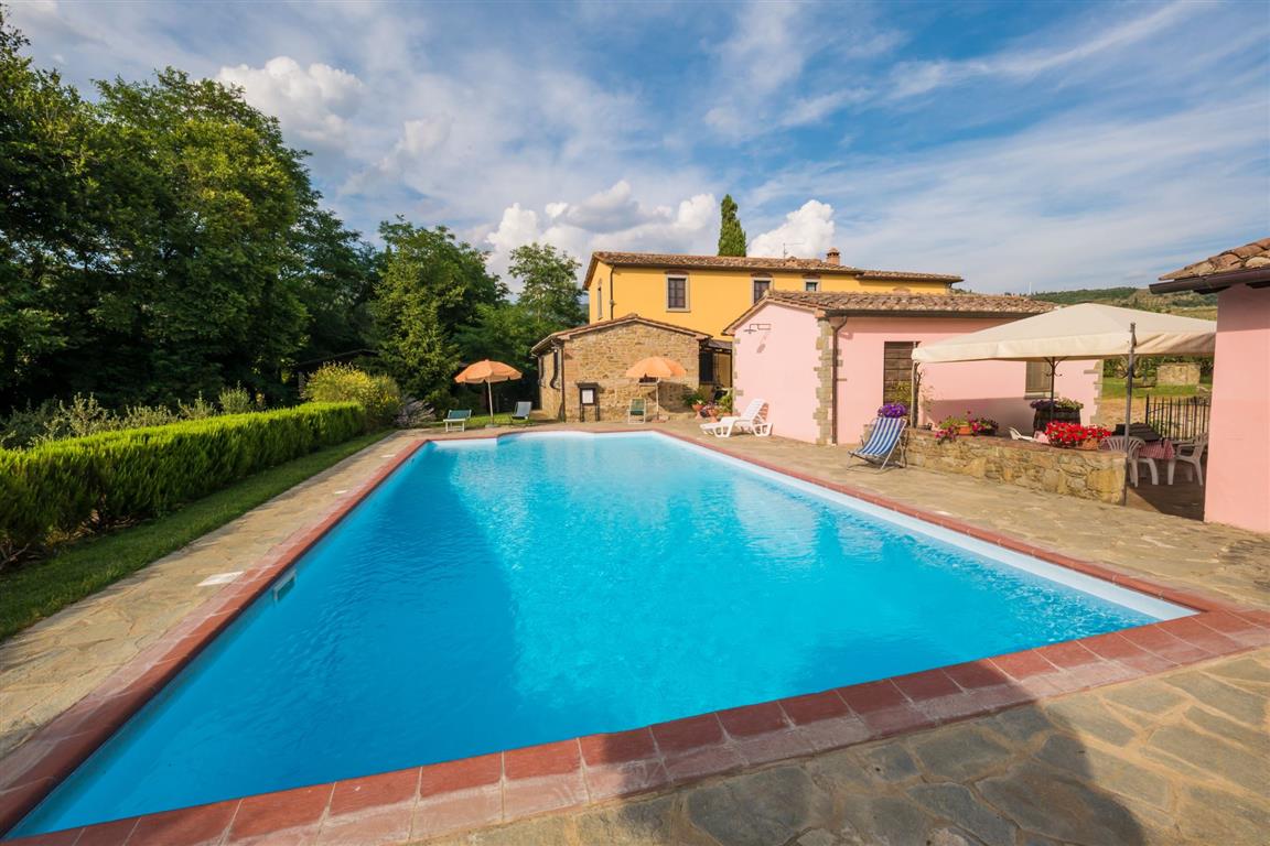 383_Agriturismo, vakantiehuis met zwembad, Toscane, Cortona, Castiglion Fiorentino, Arezzo, Crosticco, Italie 2