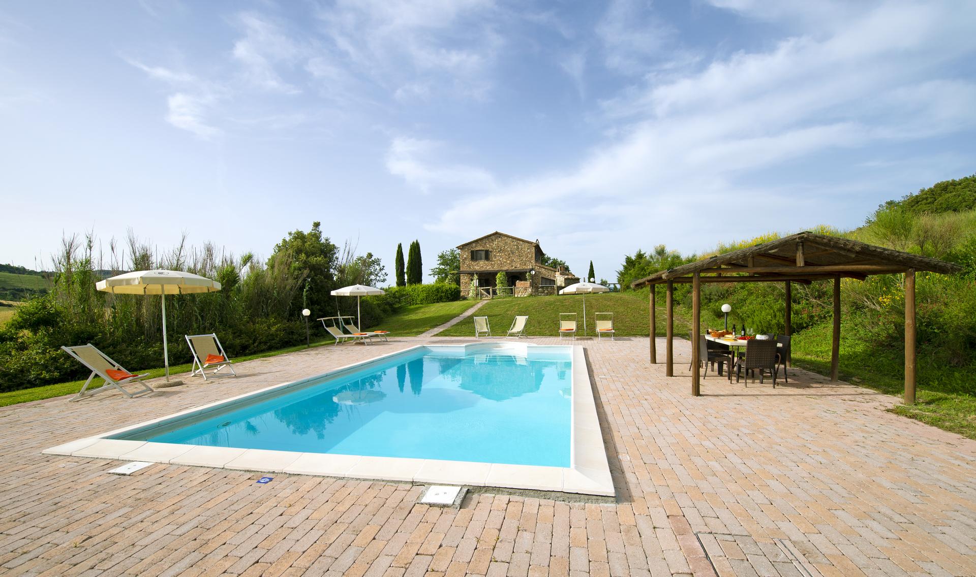 416_2.Villa Gigliola Luxe vakantiewoning met prive Zwembad Toscaanse kust-Italie