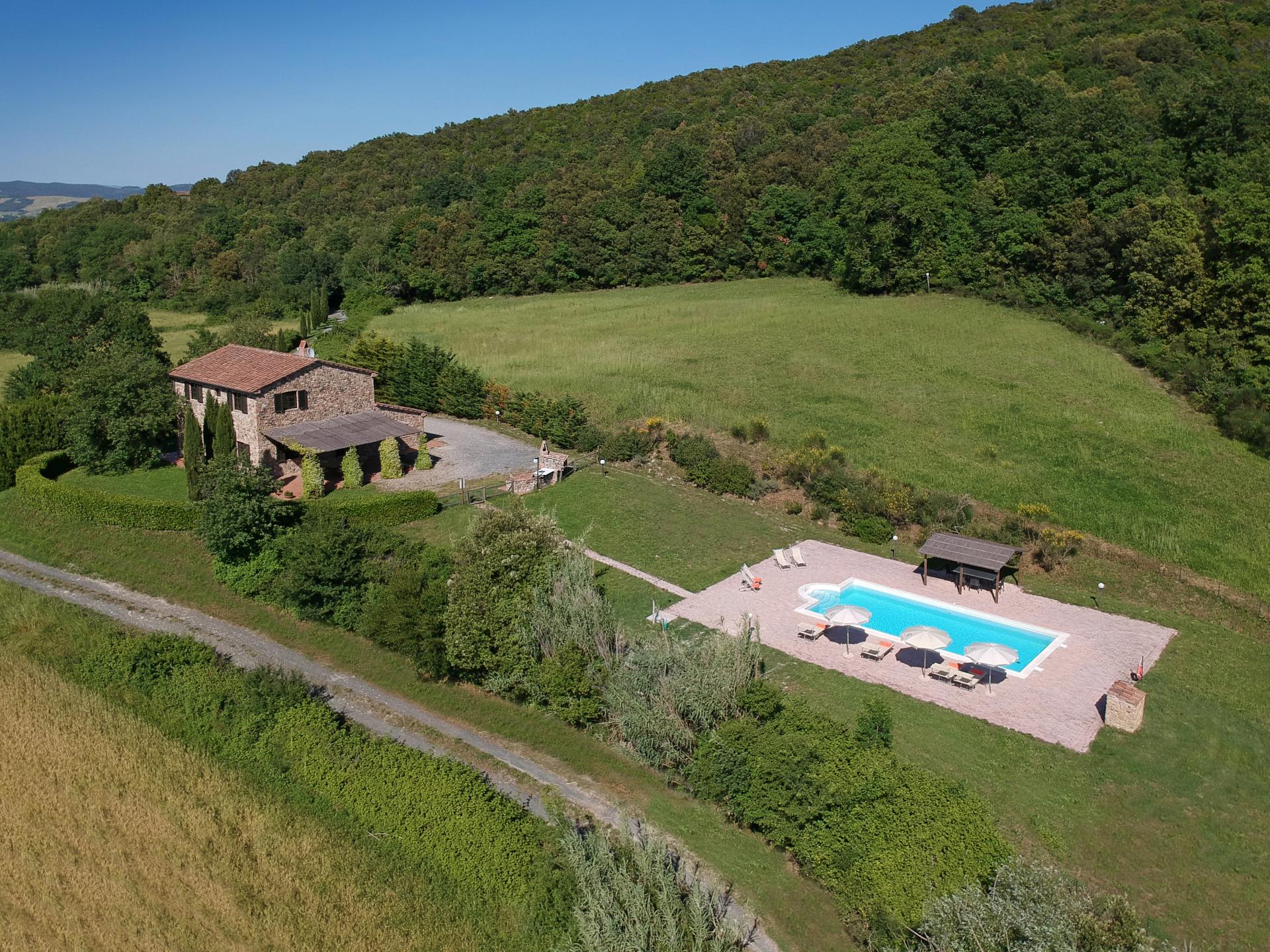 416_3.Villa Gigliola Luxe vakantiewoning met prive Zwembad Toscaanse kust-Italie