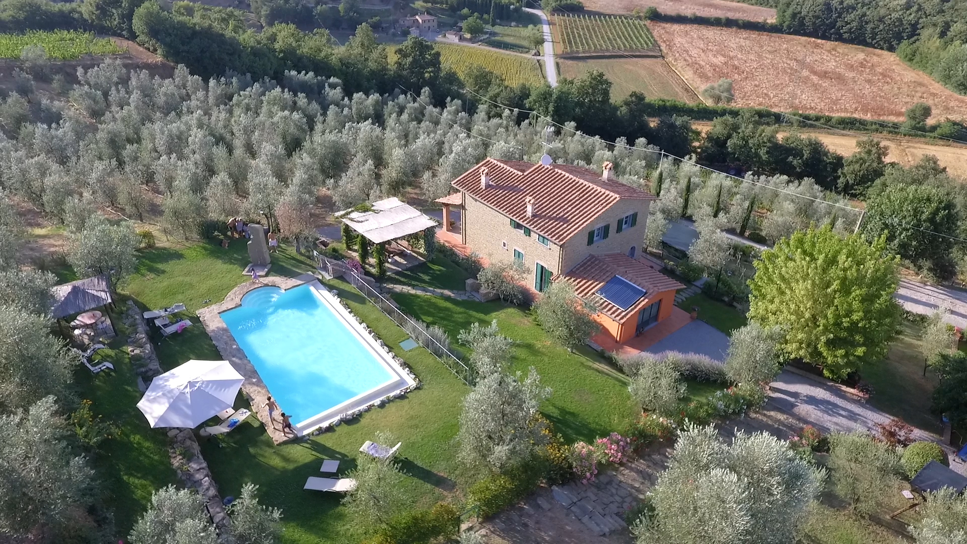 418_Villa Agrrosa Luxe vakantiehuis met prive zwembad Toscane Monte Savino Italie (9)