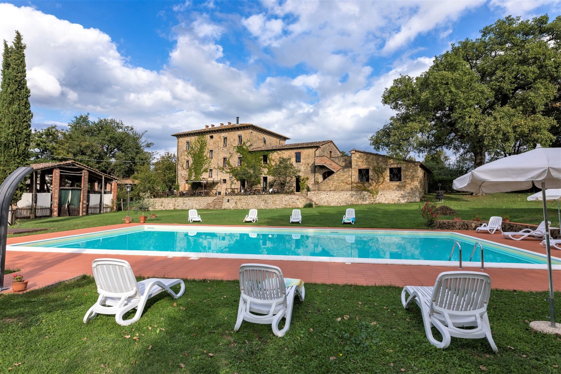 43_Vakantiewoning, Toscane, vakantiehuis met privÃ© zwembad,Villa Querce, Siena, Chuisdino, ItaliÃ« 1